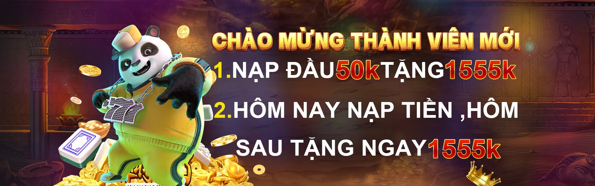 Hình ảnh banner đăng ký xvip login với ưu đãi chào mừng